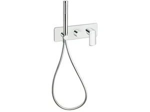 PROFILO CRIPF602 - Single handle bathtub mixer with hand shower _ CRISTINA Rubinetterie